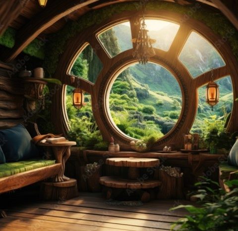 Hobbit house interior design