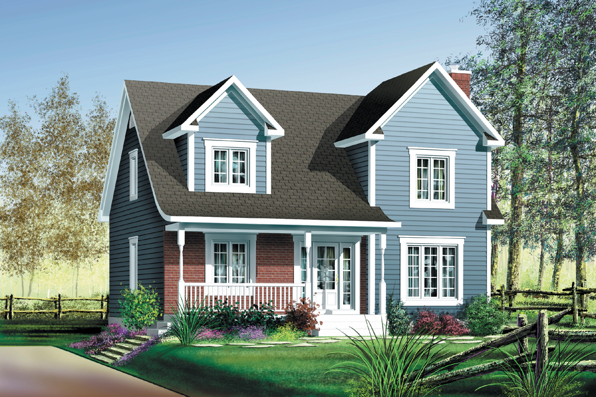 2 storey cottage house design