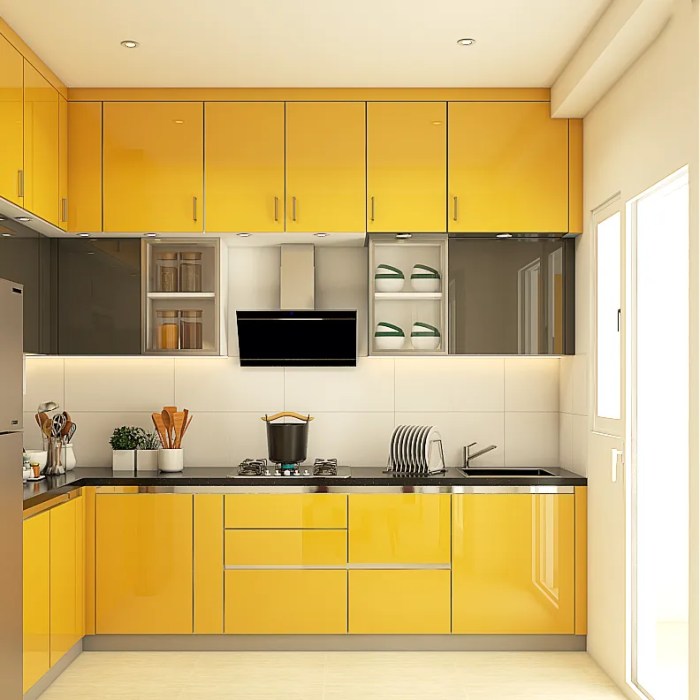 Kitchen yellow cabinets kitchens modern ideas designs decor wood quotes traditional choose board quotesgram interior