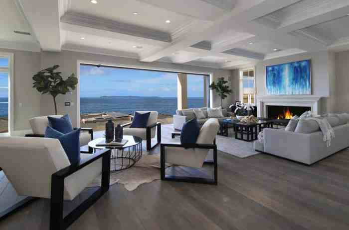 Modern beach house interior design