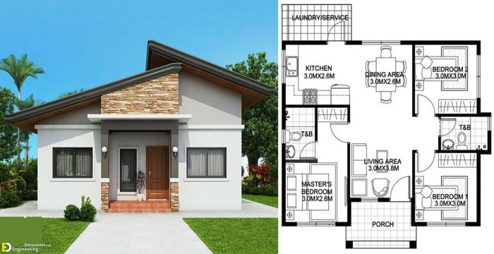 Bungalow house design plan