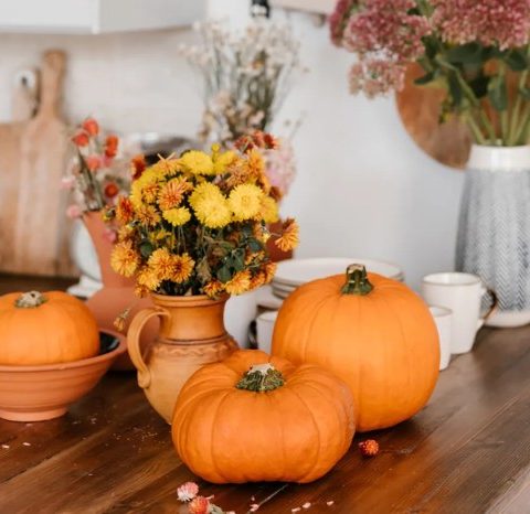 Fall decor ideas kitchen