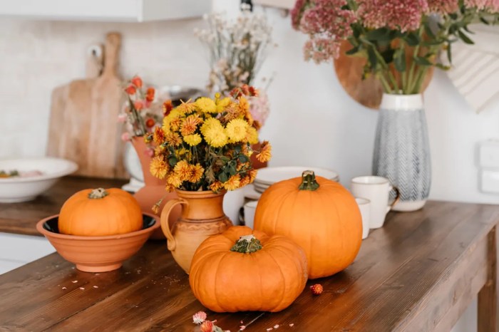 Fall decor ideas kitchen