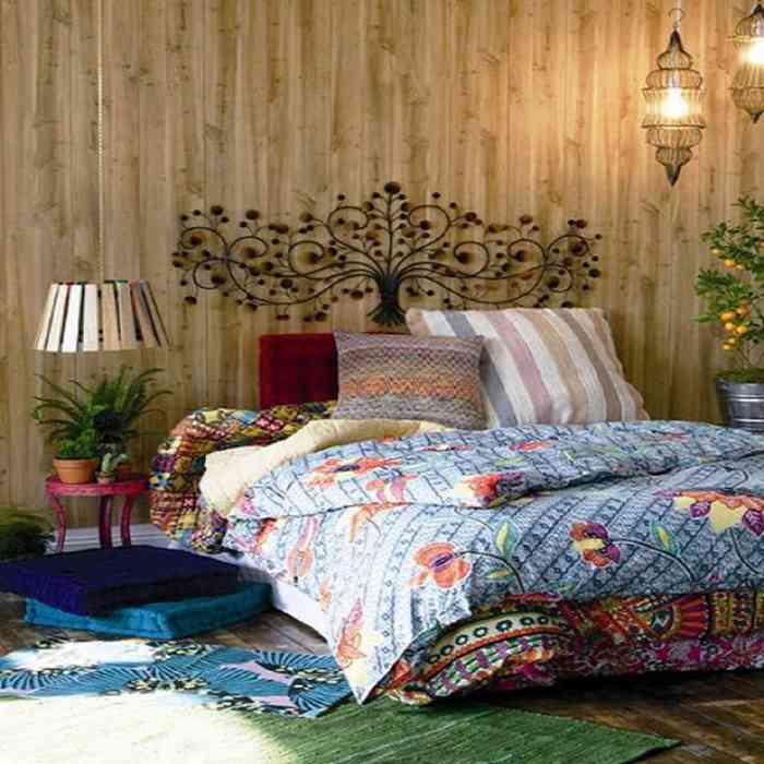 Bohemian bedroom decor ideas