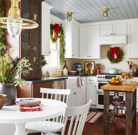 Christmas decor ideas kitchen