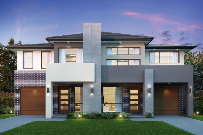 House design for duplex