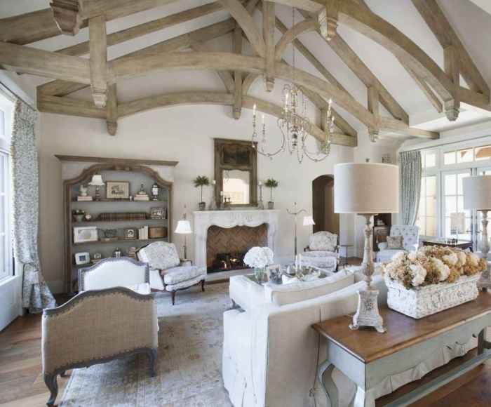 French country house interior design