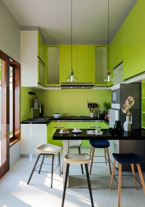 Renovating learned joys love kitchen green