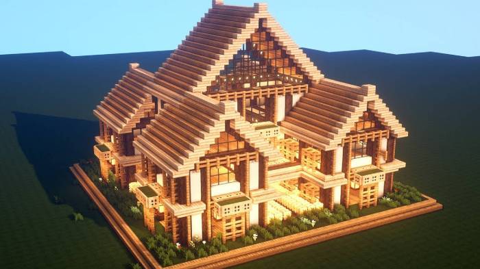 Cool house design minecraft