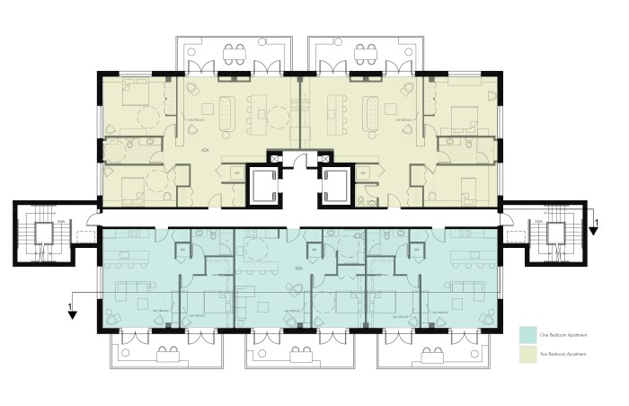 Multistorey blueprints