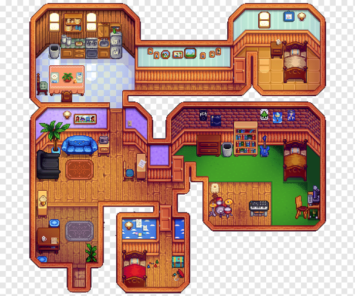 Japanese stardew valley house design