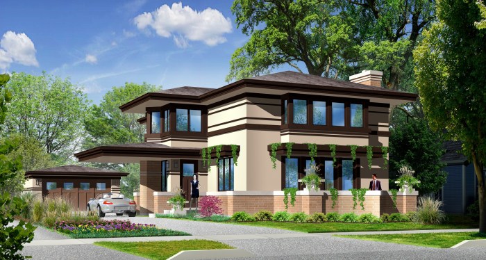 Prairie style house design