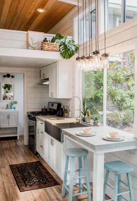 Tiny house kitchen design