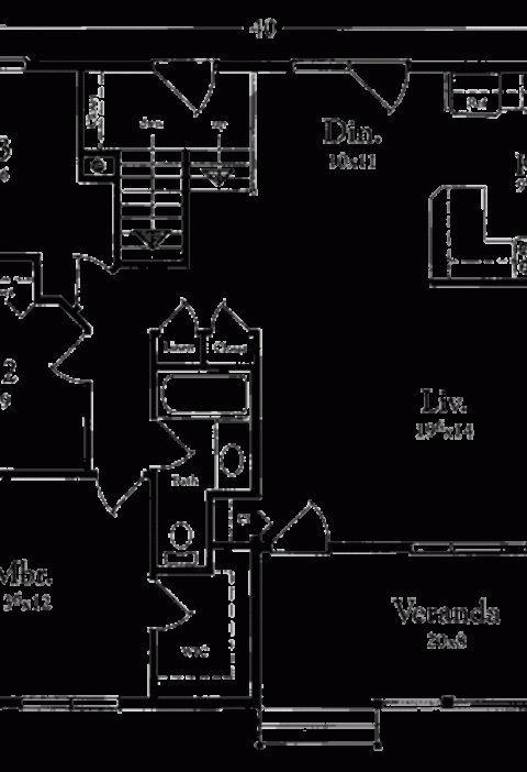 House design for 1200 sq ft