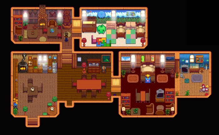 Japanese stardew valley house design