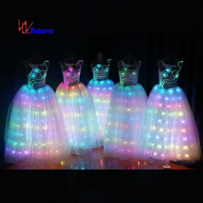 Wedding dress led lights