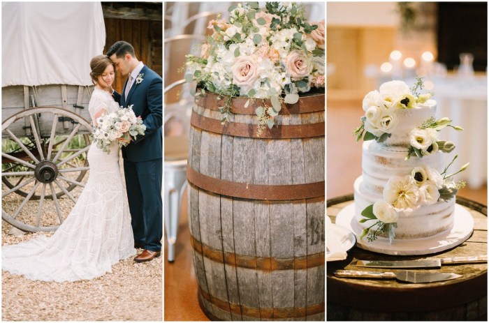 Farm style wedding dress