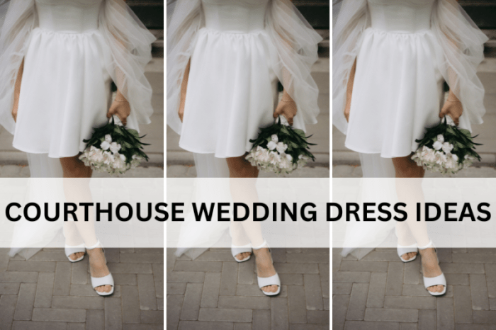 Courthouse wedding guest dress