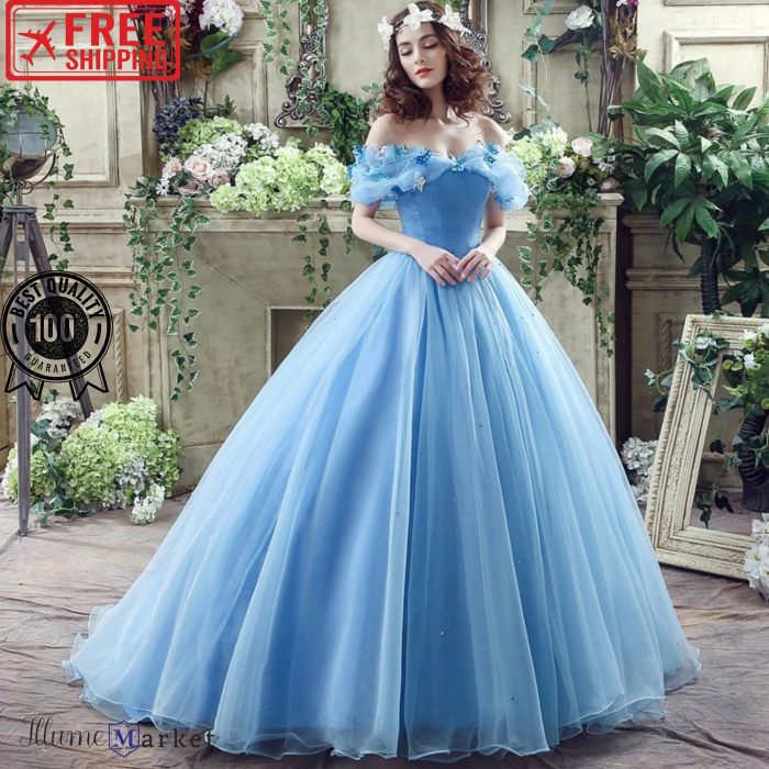 Cinderella style wedding dresses