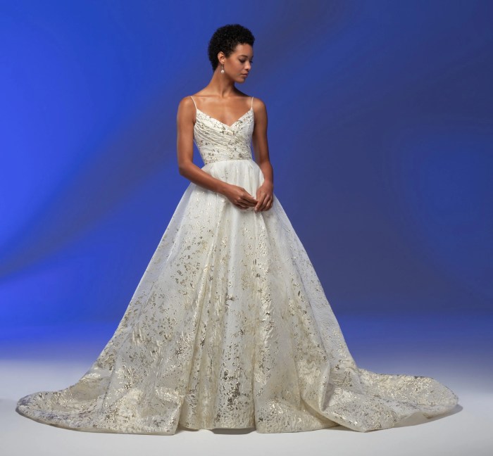 Designer lazaro wedding dresses