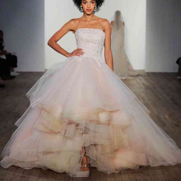 Lazaro bridal stunning gowns