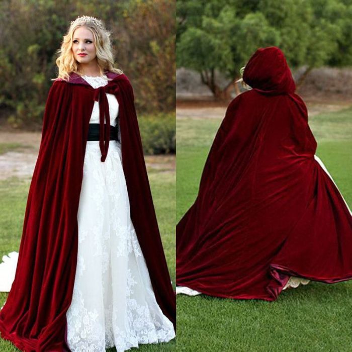 Winter capes for wedding dresses